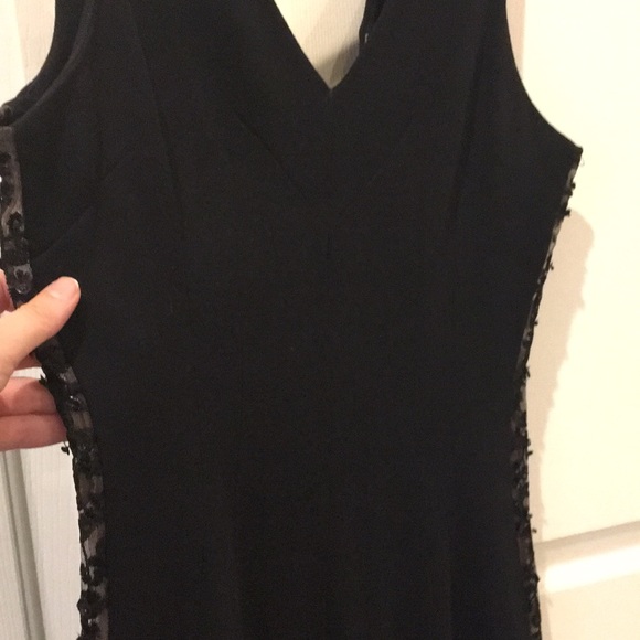 💯D&G FITTED BLACK WOOL DRESS SIZE US 8 (30/44 IT) - Picture 7 of 8